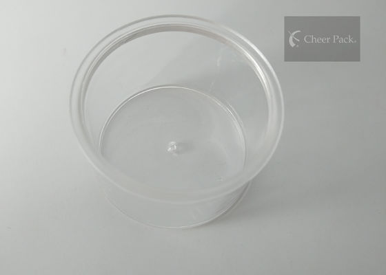 シーリング フィルム、厚さ1.6 Mmのが付いている安全小さい円形のプラスティック容器