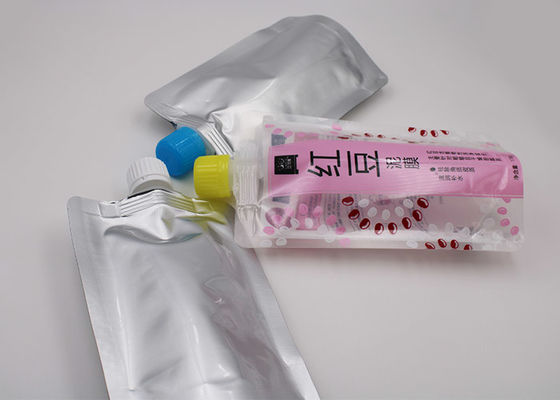 口のDoyの明確なプラスチック パックの液体の口はペット/VMPETを/印刷されるPE OEM袋に入れます