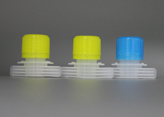タンパーの証拠の食品等級のDoypackのための内部直径16mmが付いているプラスチック口の帽子