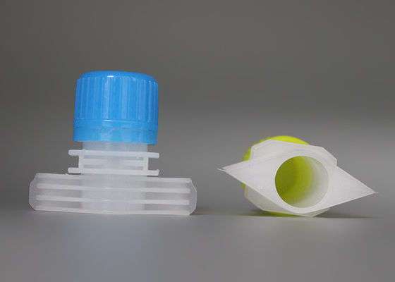 PEのプラスチック口は16ミリメートル口径を飲料Doypack/ベビーフードの袋の帽子のためのおおいます