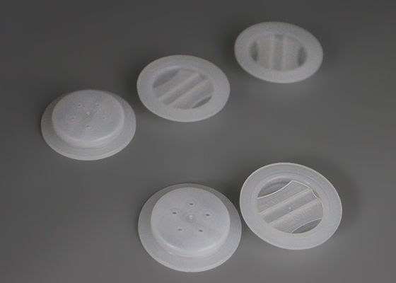 白いPE 1つの方法換気弁/小さいプラスチック1方法空気弁