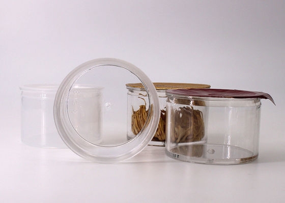 円形の明確で小さいプラスティック容器容量30のグラム/蛋白質の粉の包装