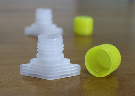 1mmの厚さの柔軟材包装の微粒袋が付いているプラスチック口の帽子のコンバイン