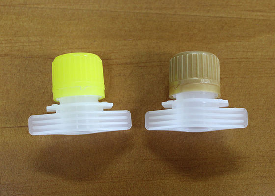 1mmの厚さの柔軟材包装の微粒袋が付いているプラスチック口の帽子のコンバイン