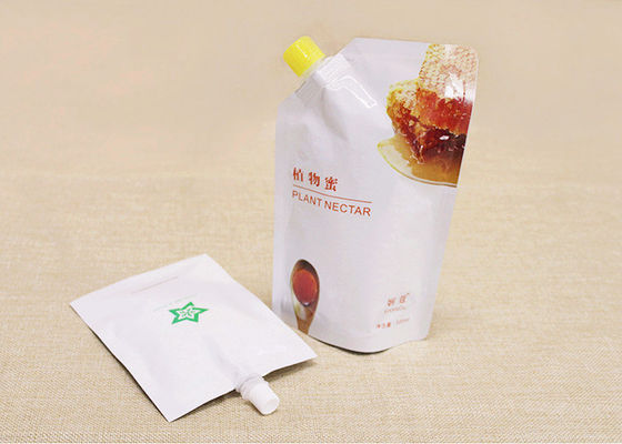 食品等級の液体の口袋は、高い障壁ケチャップの包装のための口が付いている袋Doypackを立てます
