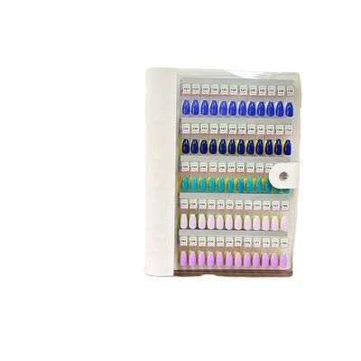 品質  Magnetic Acrylic Color Card Book for Nail Art Preform Tool for Creating Style with Polish Glue Display Sample 工場