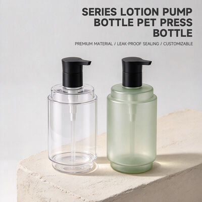 品質  470ml PET Lotion Pump Bottle | 28 Thread Custom Cosmetic Packaging | Food-grade recyclable PET, leak-proof, custom color & logo for shampoo, body wash and skincare bulk packaging 工場