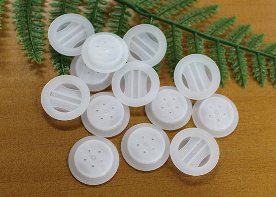 品質  Polythene Plastic One Way Air Vent Degassing Valve For Box Pouch Coffee Bag 工場