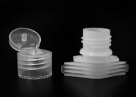 Dia 16mmフリップのプラスチック フリップ口のノズル- 75% Achoholの洗浄のゲルの袋のための上の帽子