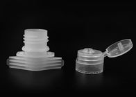 Dia 16mmフリップのプラスチック フリップ口のノズル- 75% Achoholの洗浄のゲルの袋のための上の帽子