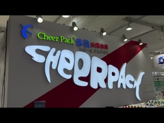 袋およびコーヒー カップ展覧会の場所を噴出