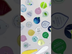 アルミホイル蓋プラスチック複合材料プラスチックカップをシールするための簡単に引き裂けるシールフィルム