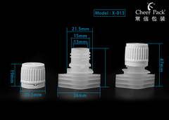 13mm スプート&キャップ