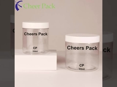 人気 食品 グレード 透明な PET プラスチック 瓶 螺旋 LIDS