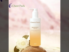 低MOQ 250ml ファッションPET色彩のある浴シャンプーボトル 防水ポンプ 髪を調理する配送器