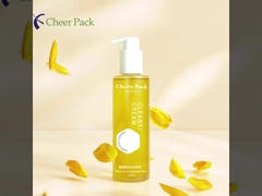 ボディエッセンシャルオイル 梱包ボトル 150ml 210ml クリア カスタム プラスチック シャンプー ローション ヘア オイル ポンプ ボ