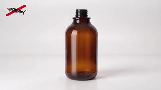 `500ml アンバー PET ローション ポンプ ボトル |化粧品シャンプー包装サプライヤー`
