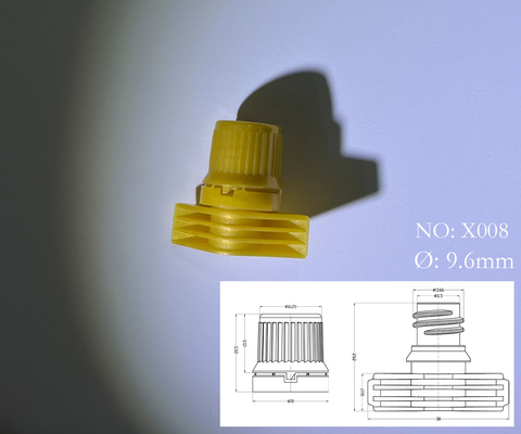 PE素材 調味料 鶏精華 顔面マスク 化粧品 9.6mm 内径 プラスチックスプートキャップ メーカー