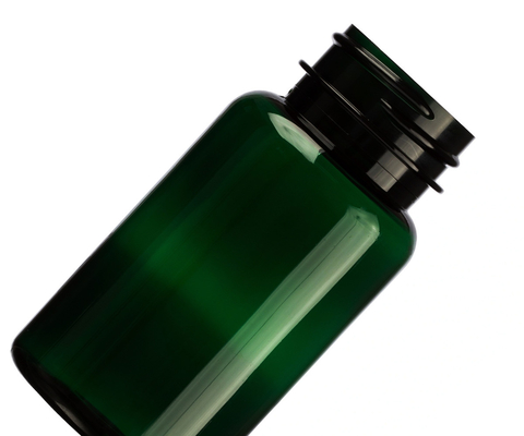 6.75オンス 200ml アンバー ダークグリーン ポリエステル 健康用品 プラスチック 包装 ボトル カップ 38mm 38-400