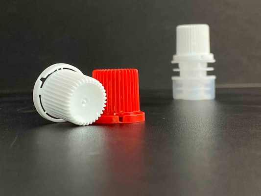 8.6mm プラスチックスプートキャップ ソーヤミルク袋のパッケージングに使用