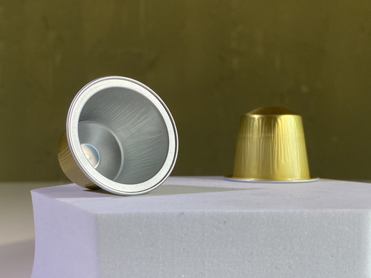 8ml 空のカプセル ネスプレッソのコーヒーメーカー用 蓋付き