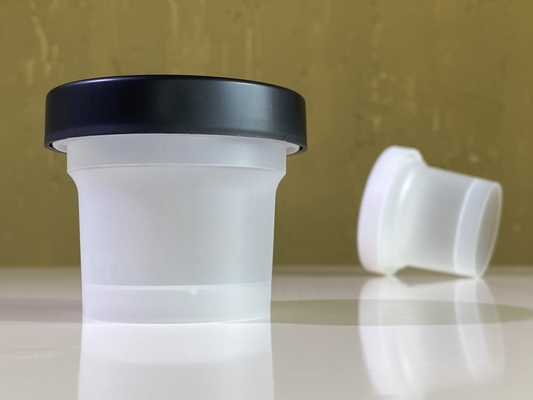 100ml クリームボトル 化粧品 梱包 60mm 総高さ