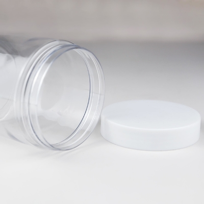 トールセール 皮膚ケア 空っぽの体洗浄器 ペットボトル コンテナ 透明な丸いプラスチックボトル 蓋付き