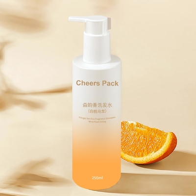 250ml ファッション PET 色のバスタイム シャンプー ボトル 防水ポンプ 脱毛剤用