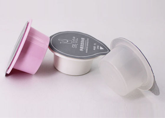 シーリング フィルムが付いている微粒のパッケージのカプセルの調理法のパック/プラスティック容器のコップ