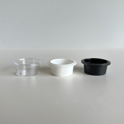化粧クリームローション用の蓋付き20mlPPプラスチックカップ 54mm直径