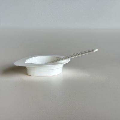 使い捨てPP化粧品カップ 3.5ml 5.5ml アルミ箔蓋付き