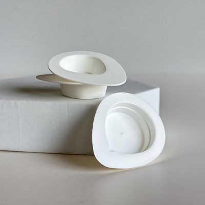 使い捨てPP化粧品カップ 3.5ml 5.5ml アルミ箔蓋付き