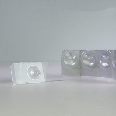 使い捨てPPプラスチックカップ 0.2g容量 アルミ箔蓋付き