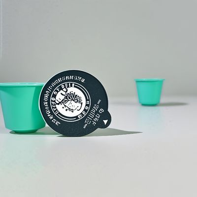 10ml使い捨てPPプラスチックカップ、アルミ箔蓋付き