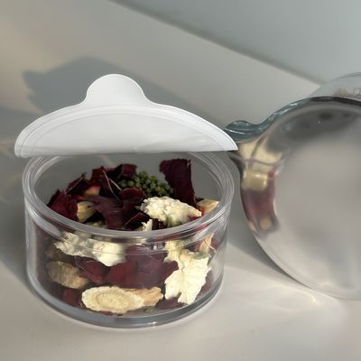 食品包装用30ml PP/PSプラスチックカップ、アルミ箔蓋付き