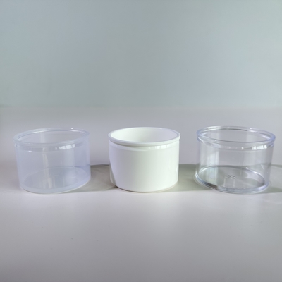 食品包装用40ml PP PSプラスチックカップ、アルミ箔蓋付き