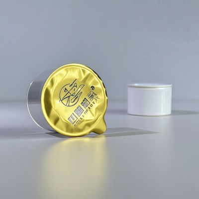 食品包装用40ml PP PSプラスチックカップ、アルミ箔蓋付き