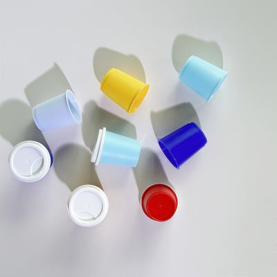 Disposable PP Cup with 35ml Capacity Food Grade Plastic Capsule Cup for Customized Logo Packaging