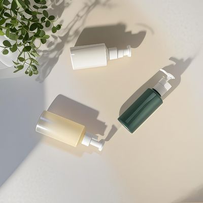 化粧品包装用300ml-500ml PETシリンダー型ローションポンプボトル、ロゴ印刷カスタマイズ可能