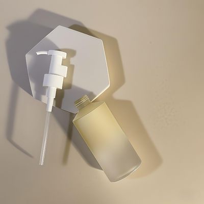 化粧品包装用300ml-500ml PETシリンダー型ローションポンプボトル、ロゴ印刷カスタマイズ可能