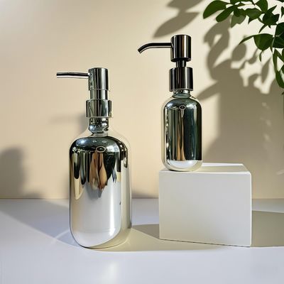 ヘアケア、スキンケアセラム、シャンプー、ボディウォッシュ、フェイシャルクリーム用の100ml容量の高級PETボトル、爆弾型