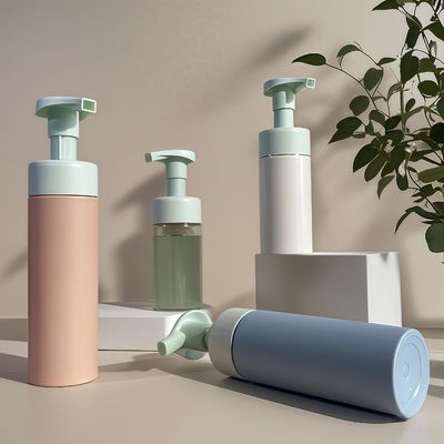 100ml 120ml 160ml プラスチック化粧品ボトル PETボトル シャンプー ローション ボディウォッシュ用 プレスポンプとカスタムカラー