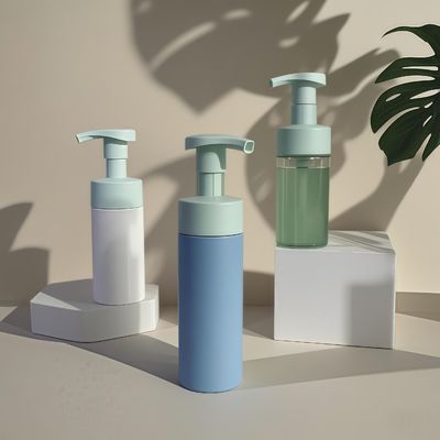 100ml 120ml 160ml プラスチック化粧品ボトル PETボトル シャンプー ローション ボディウォッシュ用 プレスポンプとカスタムカラー