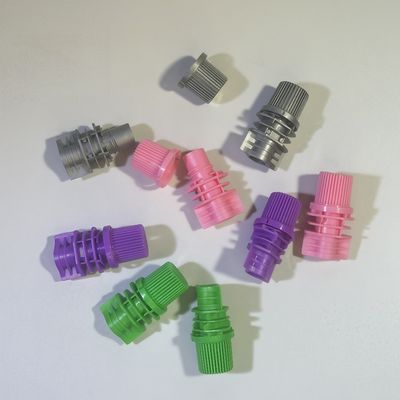 8.6mm Inner-Dia PE Plastic Screw Cap Portable and Durable Spout Lids for Spouted Pouches