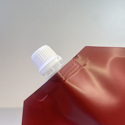 15mm PE 食品用プラスチック シャンプーパッケージ用の持ち運び可能な耐久性のあるスプート蓋 スプートポケット 安全枠