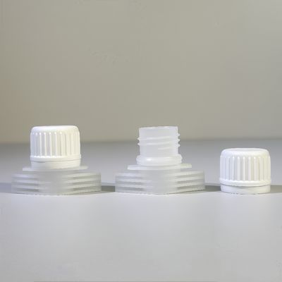 持ち運び可能で耐久性のある16mm PEプラスチックスクリューキャップ フリップトップスプート蓋付き 食品グレードの安全なリム 飲料 柔軟なパッケージ