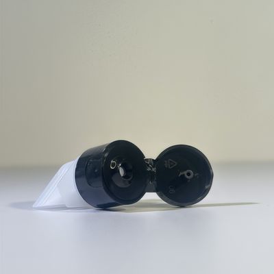 柔軟な消毒剤と化粧品パッケージ用の16mmスプート付き,携帯可能で耐久性のある3mmフリップトップスクリューキャップ