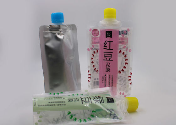 液体の口が立つ携帯用アルミ ホイルはPEのReceipeの等級を袋に入れます