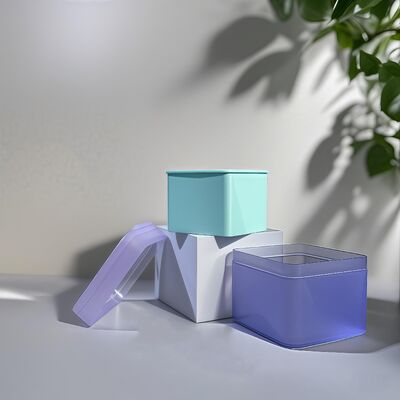 100枚入りスキンケアコットンライナー バルク注文 プラスチックジャー 取り外し可能なPPライナー付き 食品グレード コスメブランド/OEM向け