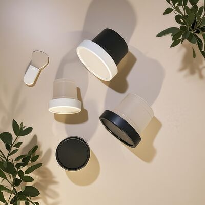 食品グレード 50-120ml プラスチックPPジャー ペットベース素材 化粧品クリーム ボディローション スナック キャンディ クッキー ゼリー ミルク保管用